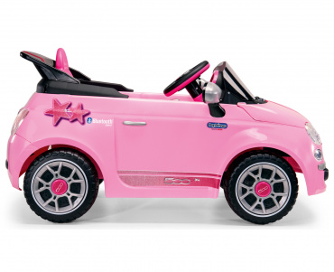 ED1174 Автомобиль для катания детей Fiat 500 Star Pink R/C